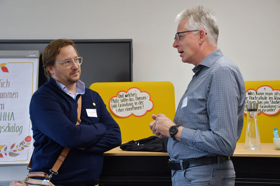 Auch für das Netzwerken gab es reichlich Gelegenheit. Foto: Karoline Klimek