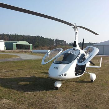 Gyrocopter der Hochschule Anhalt
