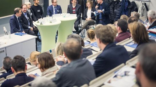 Offizieller Teil Tag der Forschung mit Science Talk 2018 II Hochschule Magdeburg-Stendal Wisskomm KAT-Netzwerk Matthias Piekacz