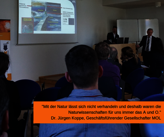 Vortrag Herr Koppe MOL Merseburg Wirtschaft trifft Wissenschaft 2019 IHK Halle-Dessau Handwerkskammer KAT-Netzwerk