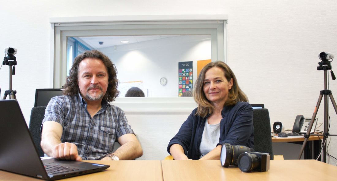 Kerstin Palaltini und Karsten Zischner im User Experience_Resilienz Gründerlabor I Hochschule Anhalt Digitales Planen und Gestalten KAT-Netzwerk